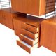 Vintage teak wall system by Musterring – modular design