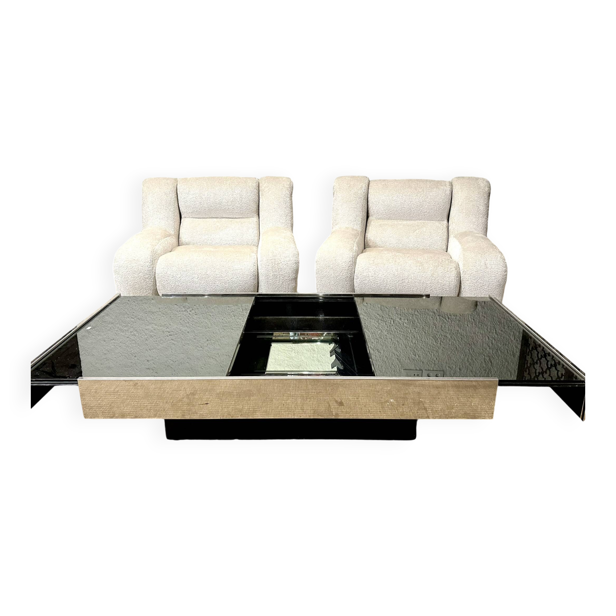 Table basse miroir bar Cidue