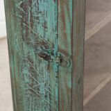 Vintage wooden wall shelf