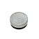 Round wall light or ceiling light with transparent glass from the 1970s.