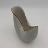 Rosenthal Selb Germany - Two "Banana Ship" vases by Hans Wohlrab for Rosenthal - 1956