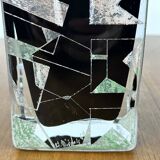 Pair of Cubist Vases by Anatole Riecke 1969