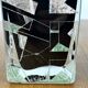 Pair of Cubist Vases by Anatole Riecke 1969