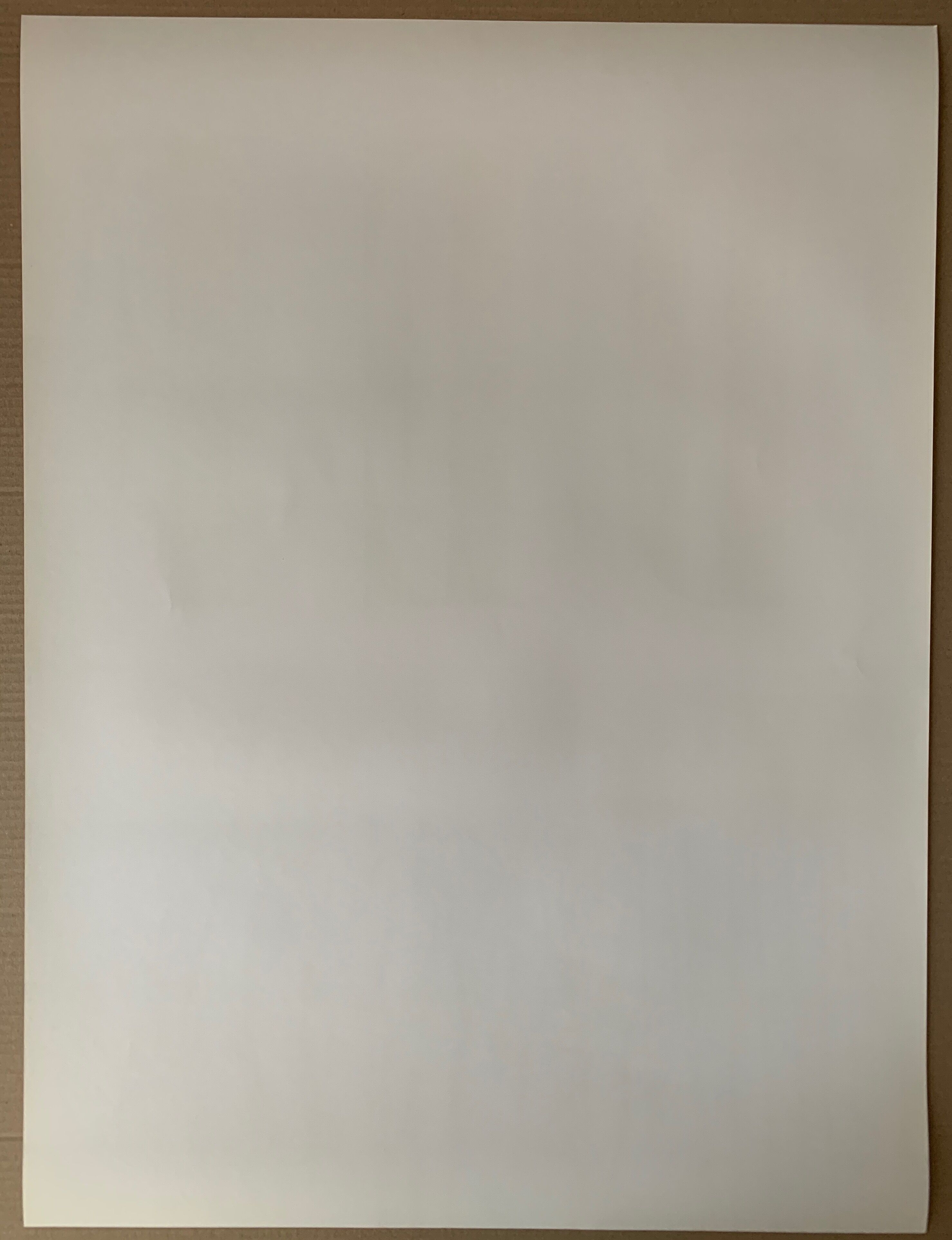 Vidal's poster published in lithograph in 1982 for the Musée de l'affiche et de la publicité