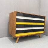 Commode à tiroirs U-453 du milieu du siècle par Jiri Jiroutek, Tchécoslovaquie, années 1960