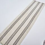 Turkish Handmade Vintage Hmep Runner Rug sku 3391
