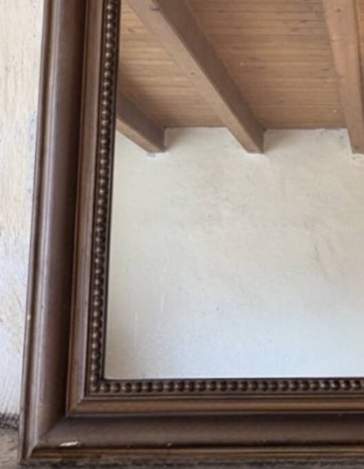 Large Louis-Philippe mirror 19th century - 80 x 107 cm