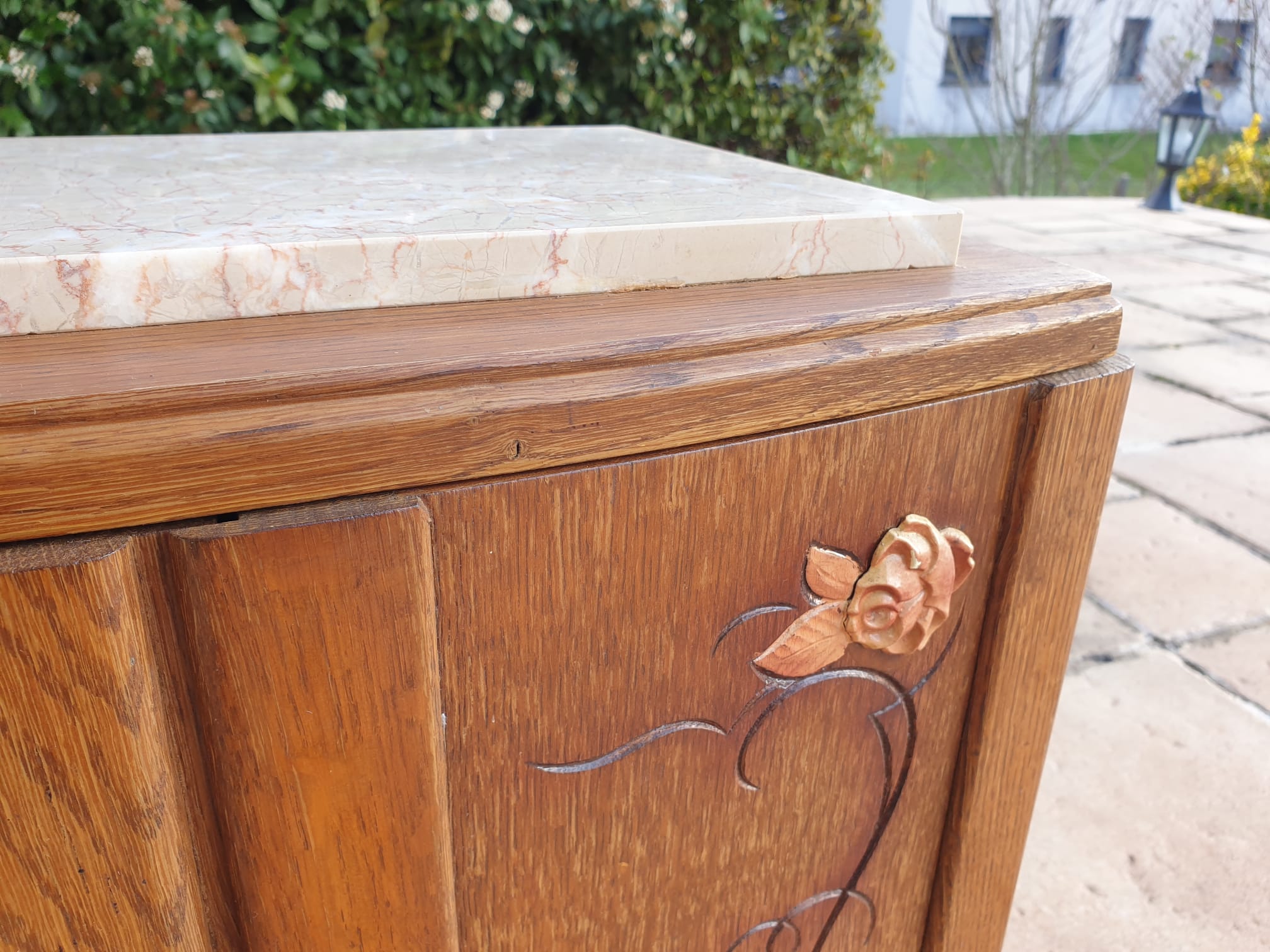 Table de chevet art deco