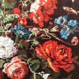 Floral wall tapestry