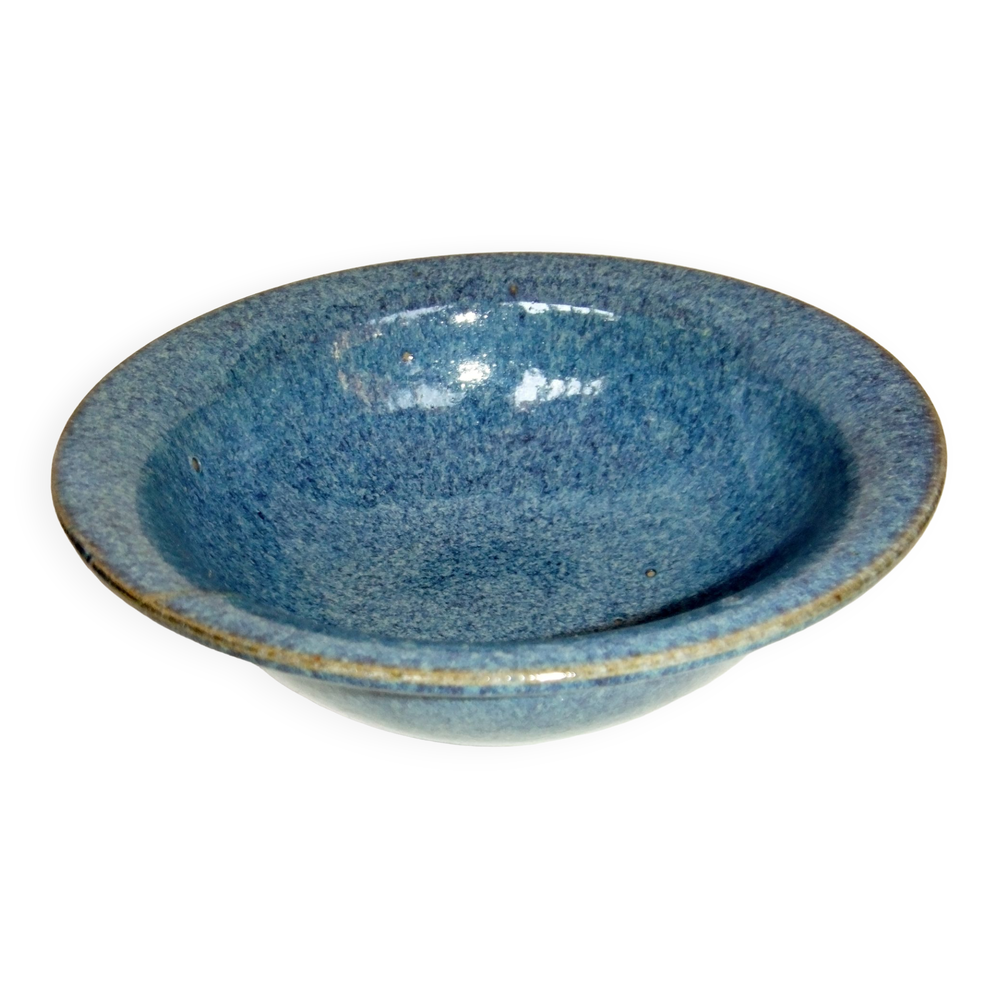 Cup jatte ceramic salad bowl shades of blue bowl flat cup