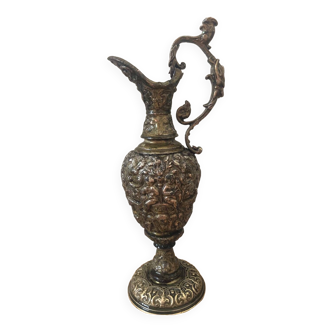 Vase en bronze début XXeme