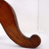 Mahogany Psyche barber mirror - Turned Wood 19th century