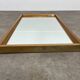 60s trapezoid mirror Scandinavian style 82 x 45 cm