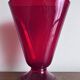 Vase éventail Empoli rouge 1950 XL