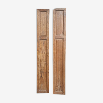 Old oak wall cupboard doors