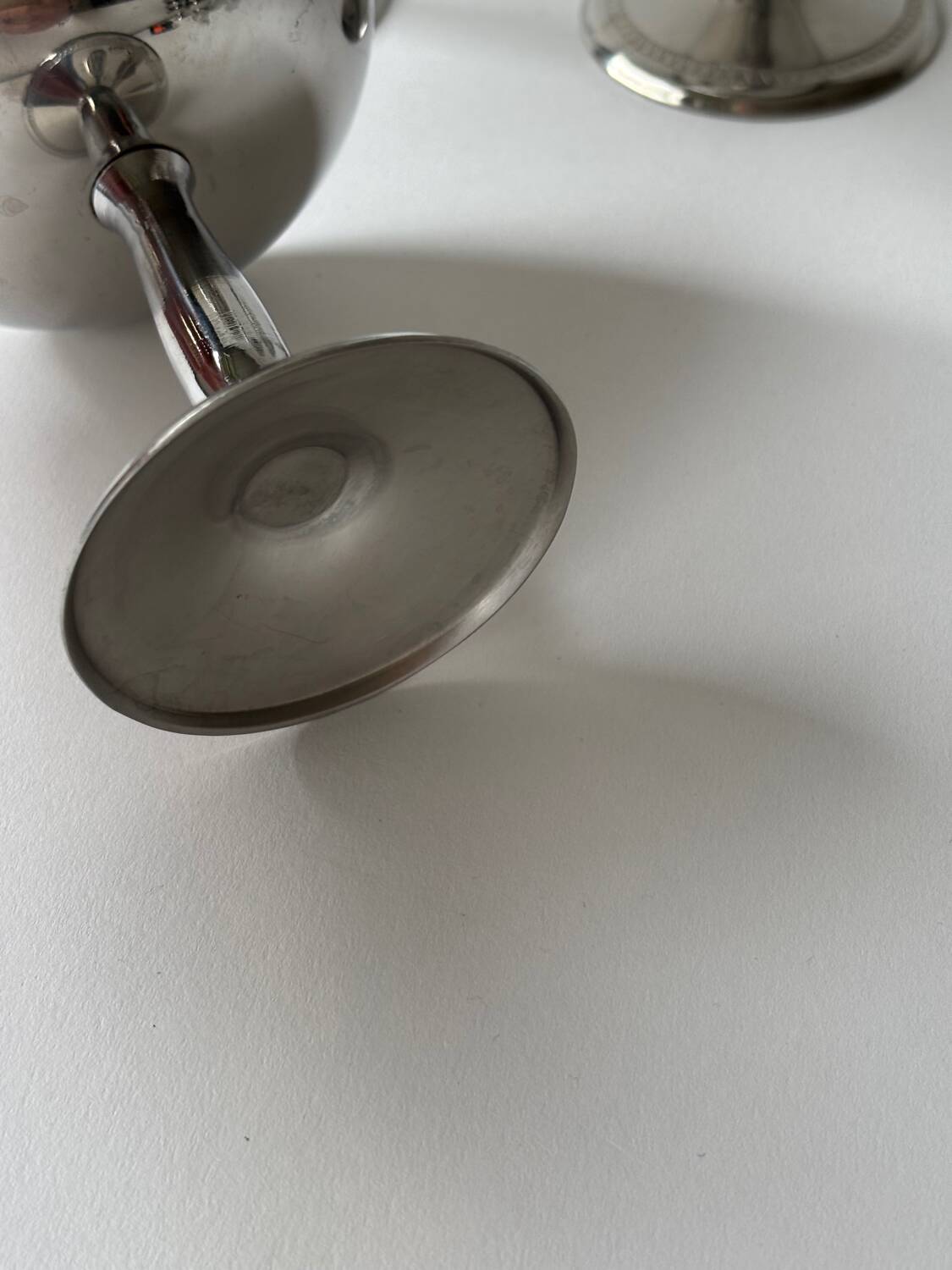 Vintage stainless steel cups