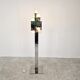 Vintage cubic floor lamp by Gaetano Sciolari, 1970s