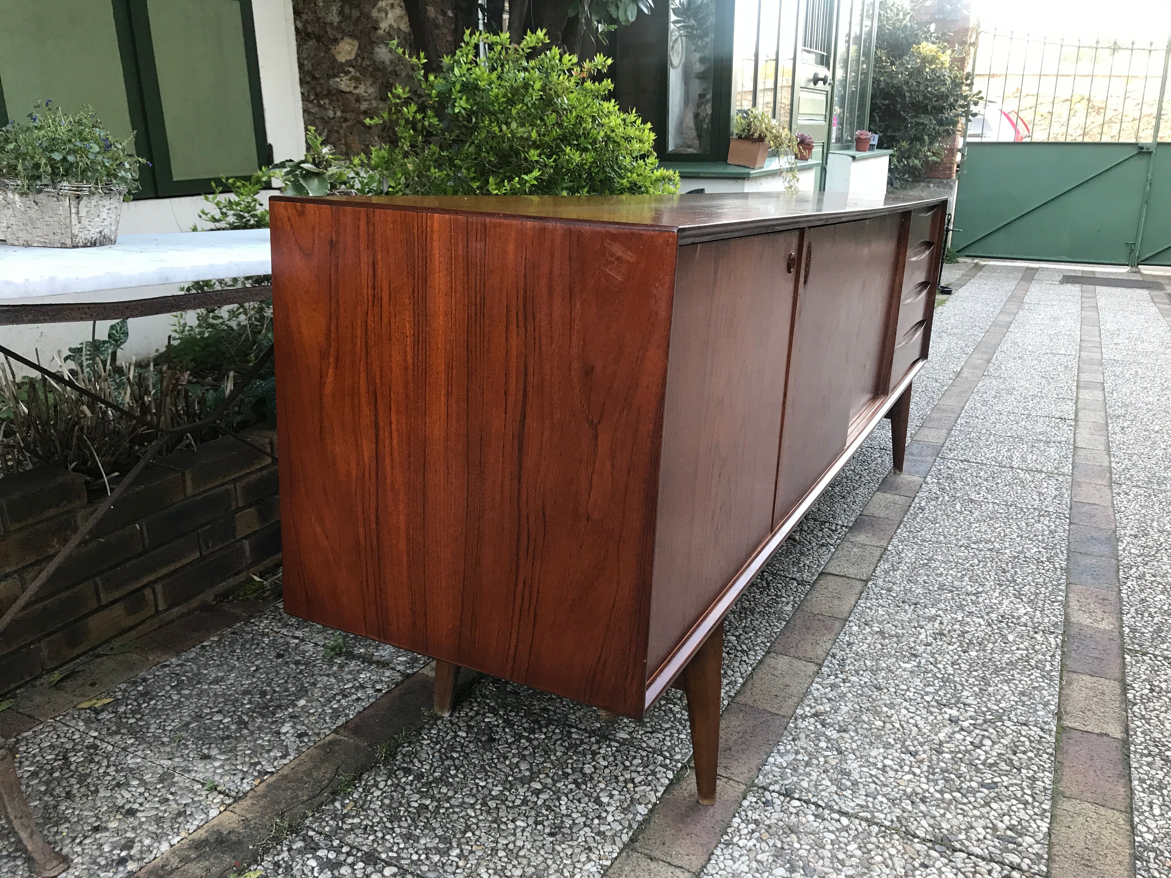 Scandinavian teak sideboard