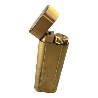 Briquet cartier plaqué or