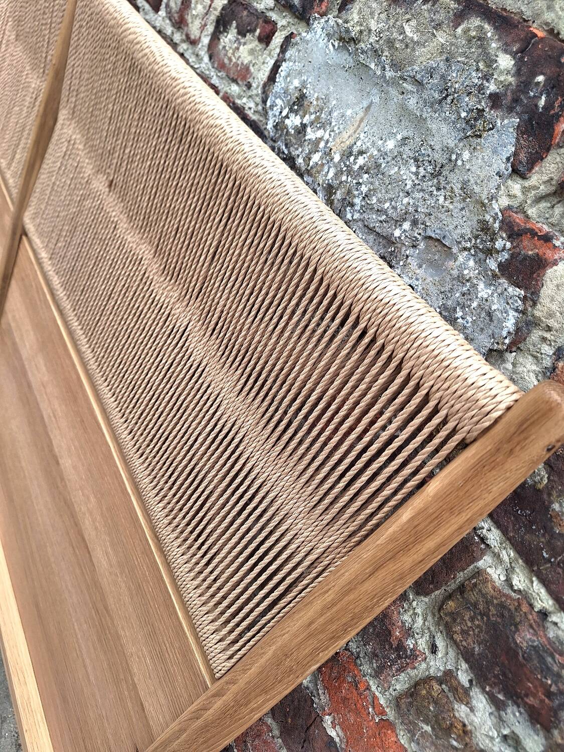 Malora headboard from La Redoute Interiors, woven rope furniture