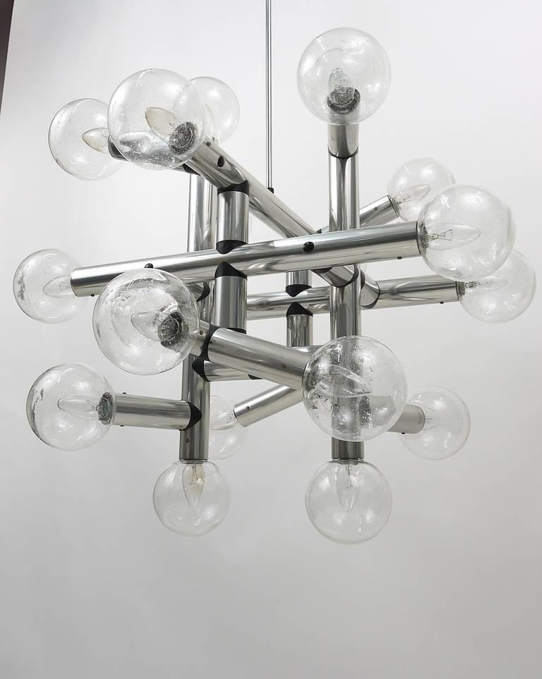 Identical atomic suspensions by J.T. Kalmar, Austria, 1969