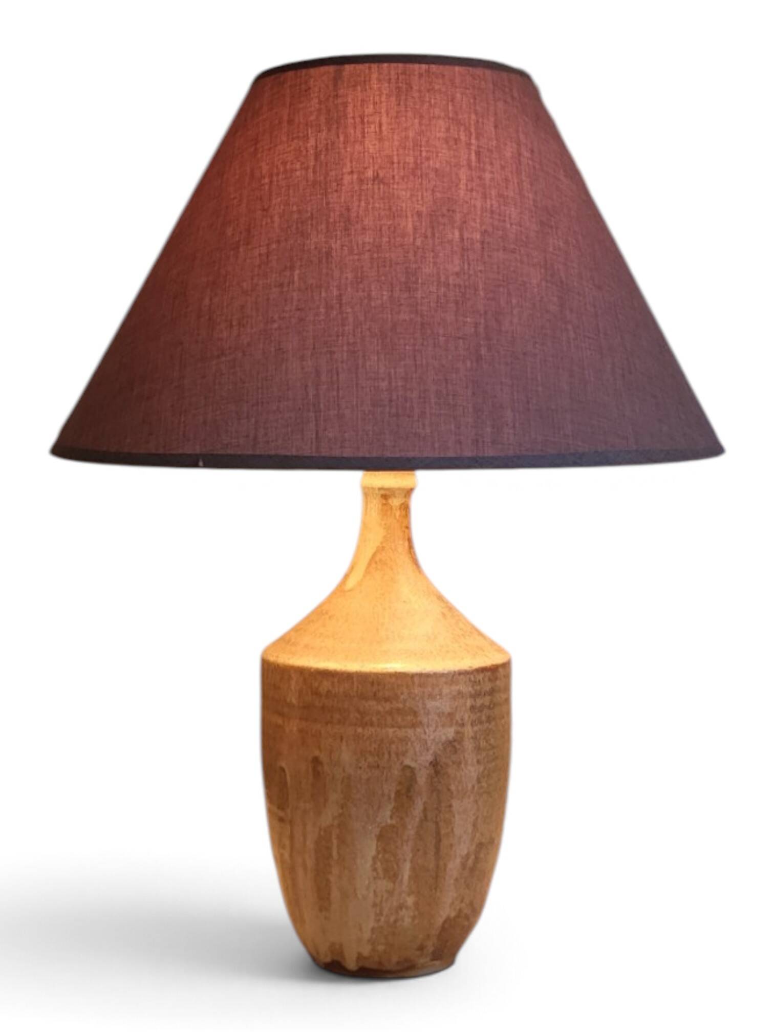 Stoneware lamp Puisaye Pereira