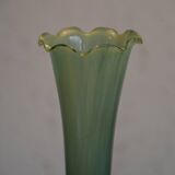 Green soliflore vase