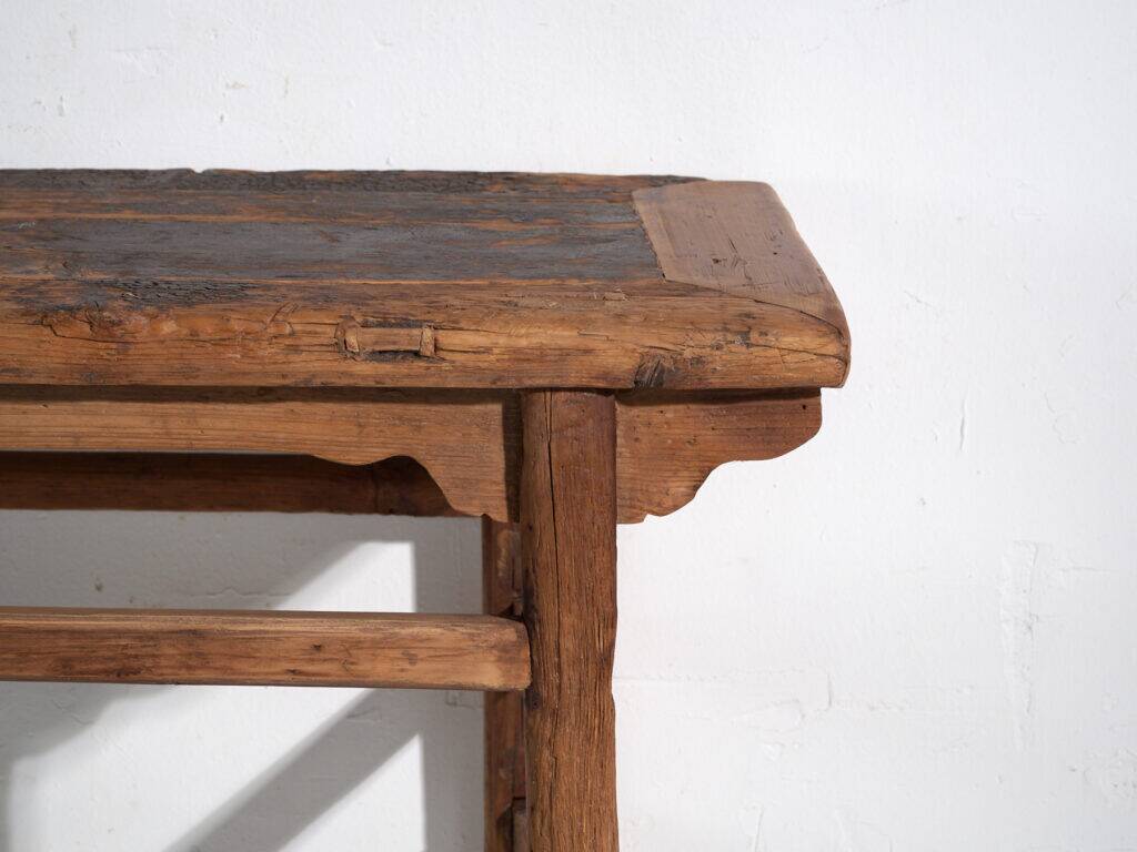Old pine wood console – China, circa 1930