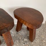 Brutalist stools