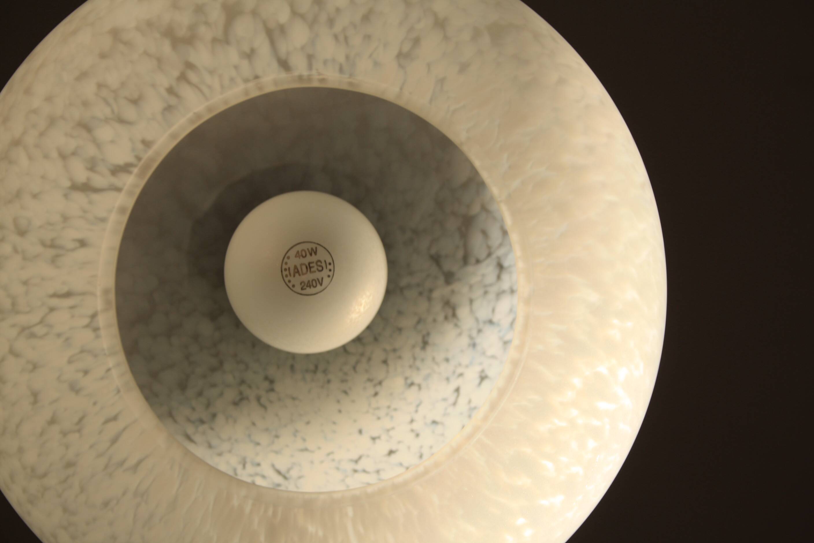 XXL Clichy globe glass pendant light