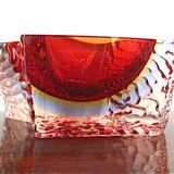 Murano sommerso empty-pocket ashtray