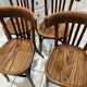 Suite of 4 chairs of Bistrot Baumann vintage 1930