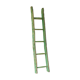 Old wooden farm scale - green color