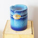 antique karel ceramic cigar box, with ashtray lid, 60s