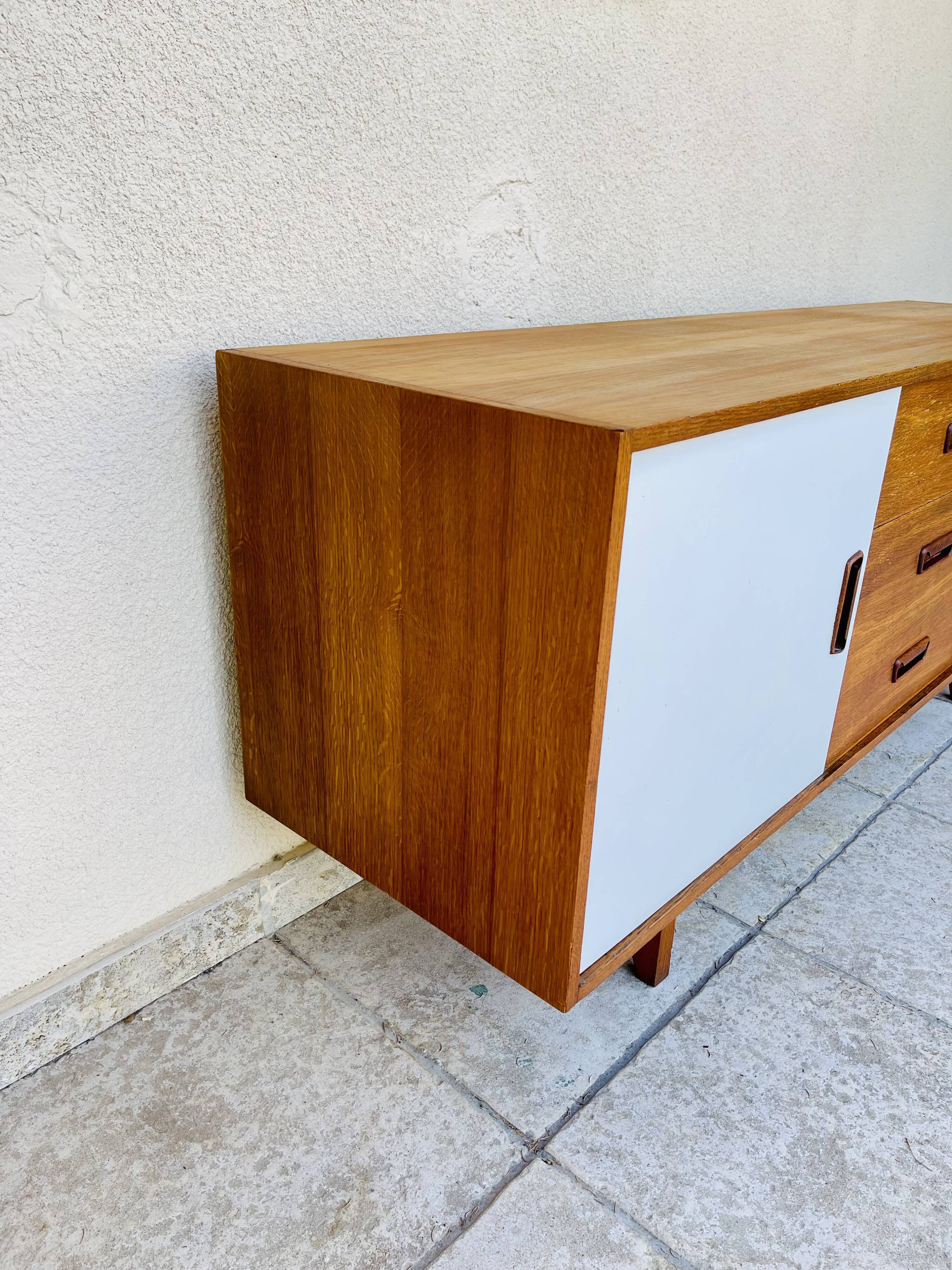 Vintage oak sideboard 1960