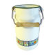 Enamelled metal pot
