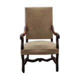 Fauteuil style renaissance en noyer