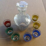 Vintage liqueur service