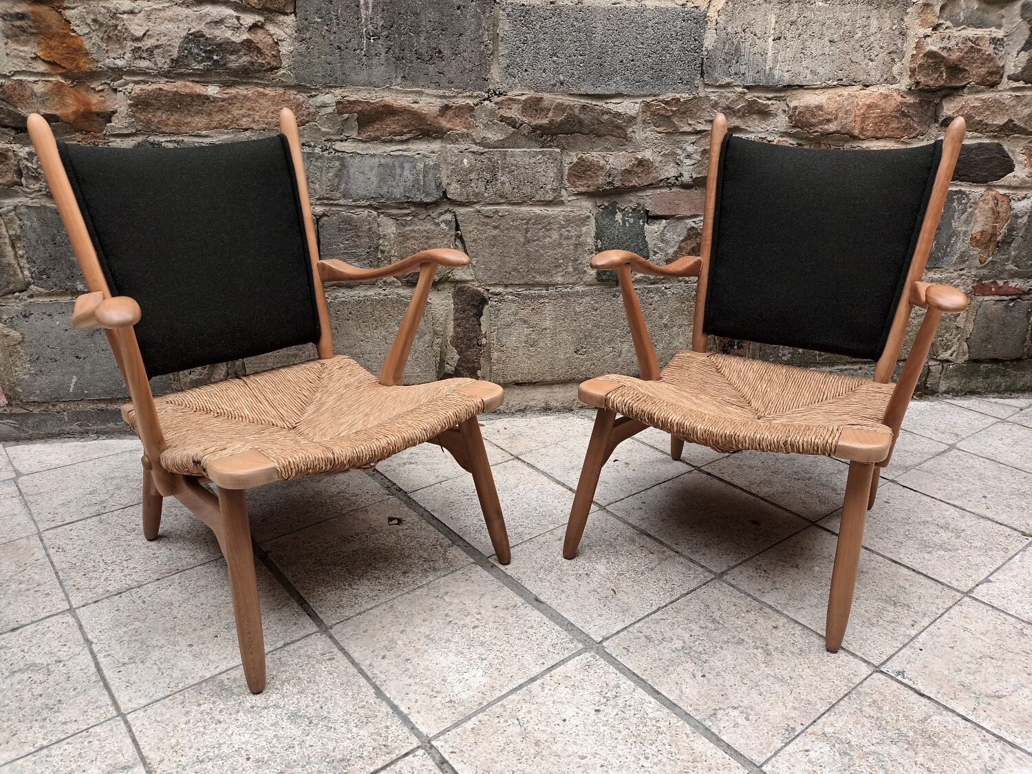 Pair of Scandinavian armchairs from Ster Gelderland