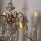 Candle holder or four-armed candelabrum