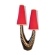 Sandstone bedside lamp with two asymmetrical arms. Soholm. Denmark 1955