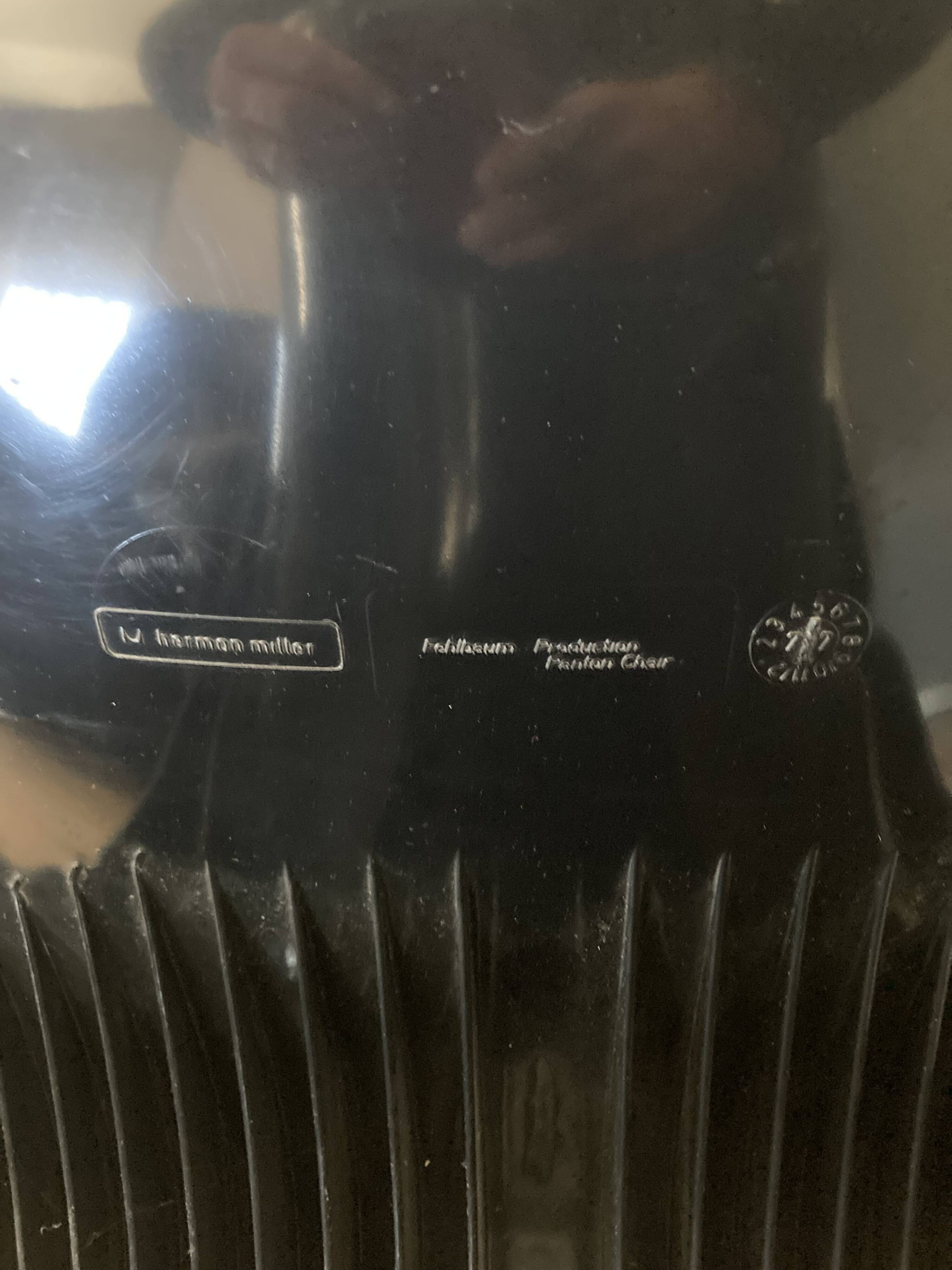 Verner Panton chair by Herman Miller