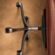 Nomadic leather armchair P128 Osvaldo Borsani