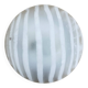 Peil & Putzler glass flush mount / wall lamp 'zebra', 1970s Germany