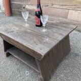 Industrial coffee table