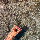 In the sea
