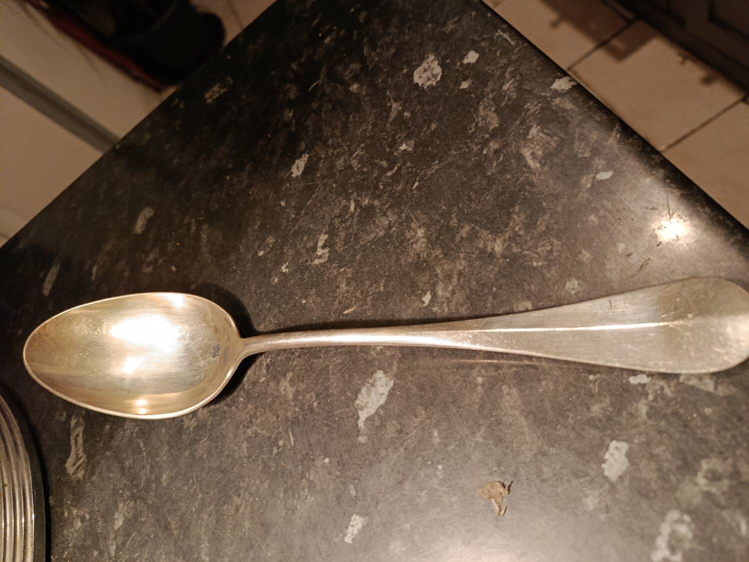 Christofle serving spoon