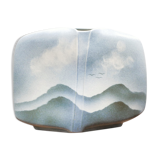 Vintage ceramic vase by the Virebent manufacture