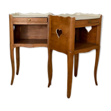 Pair of bedside table