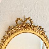 Old gilded mirror